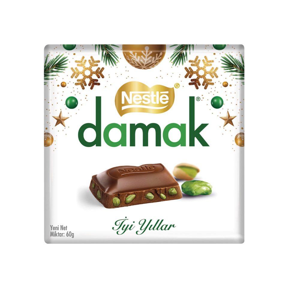 Nestle Damak Fıstıklı Çikolata 60 GR