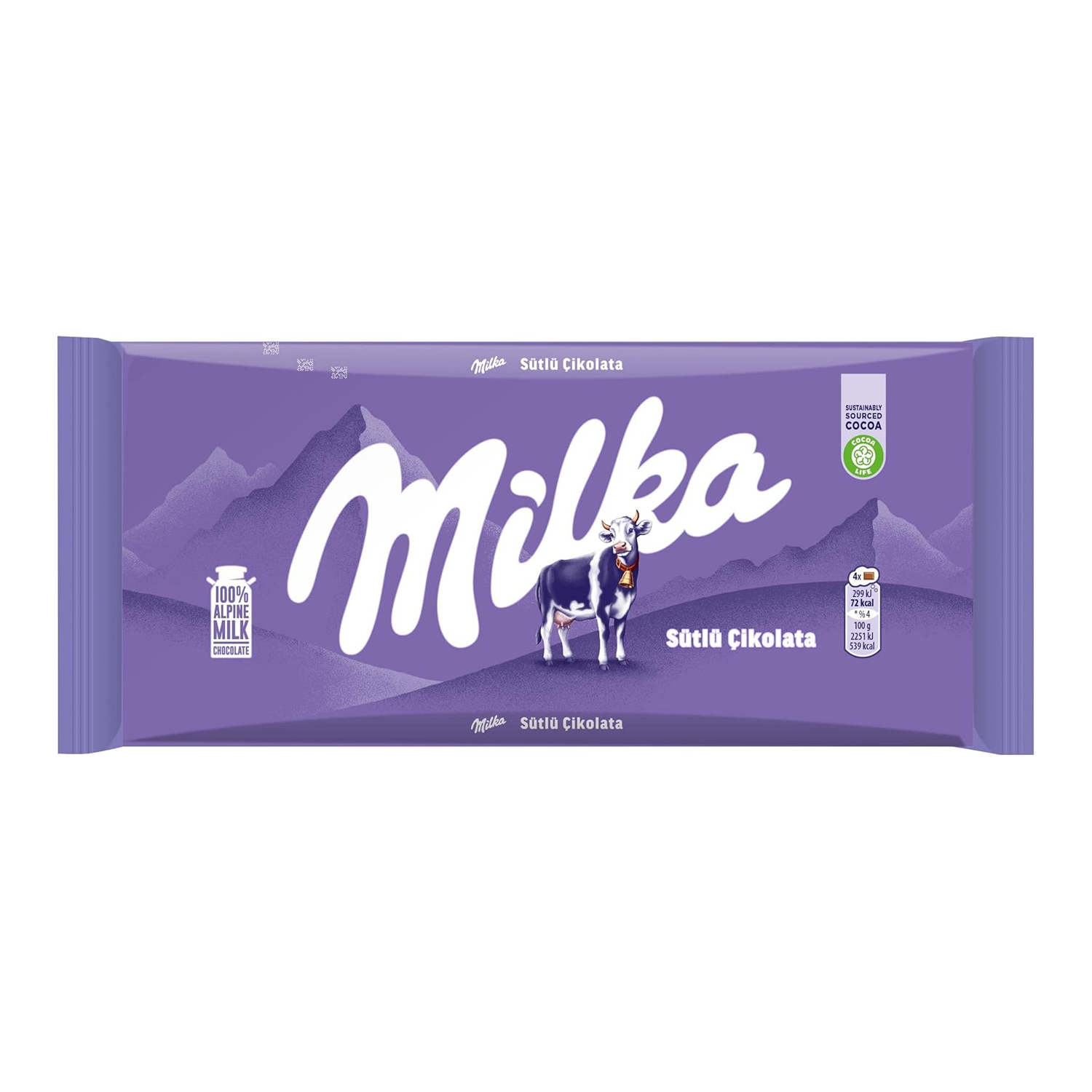 Milka Tablet 80 GR Sütlü