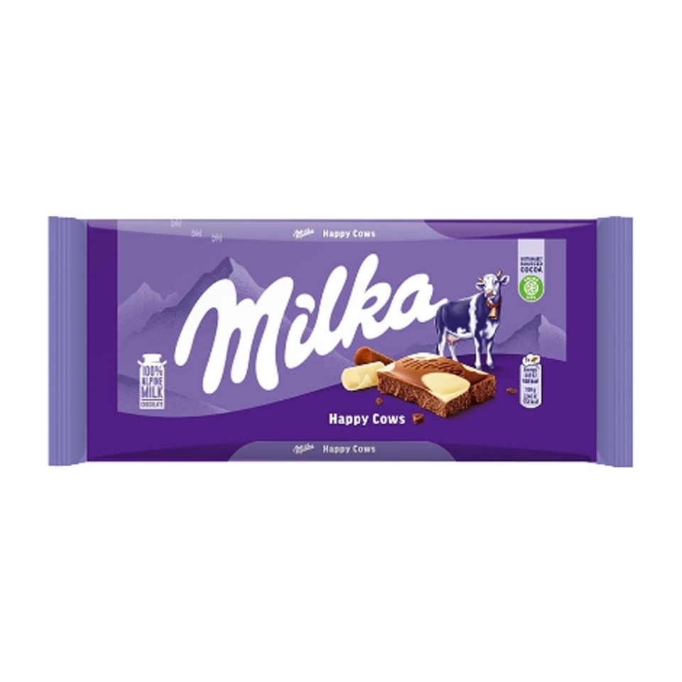 Milka Tablet Happy Cows 100 GR