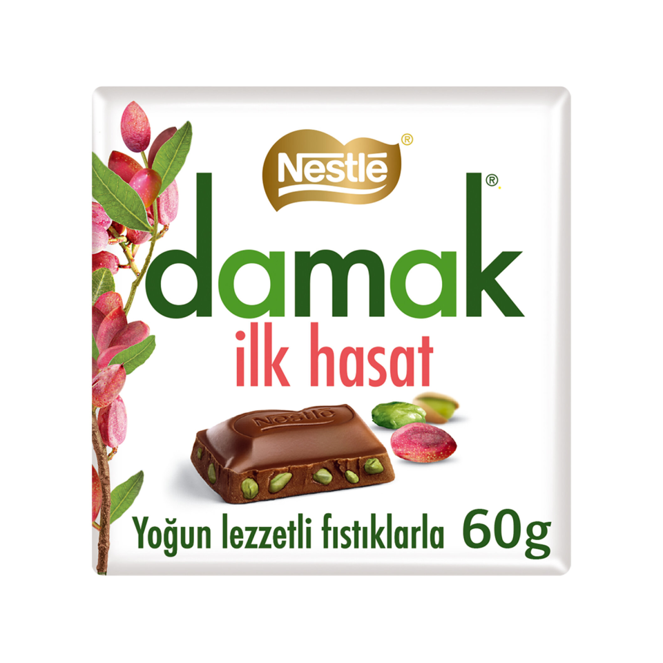 Nestle Damak İlk Hasat Kare Çikolata 60 GR