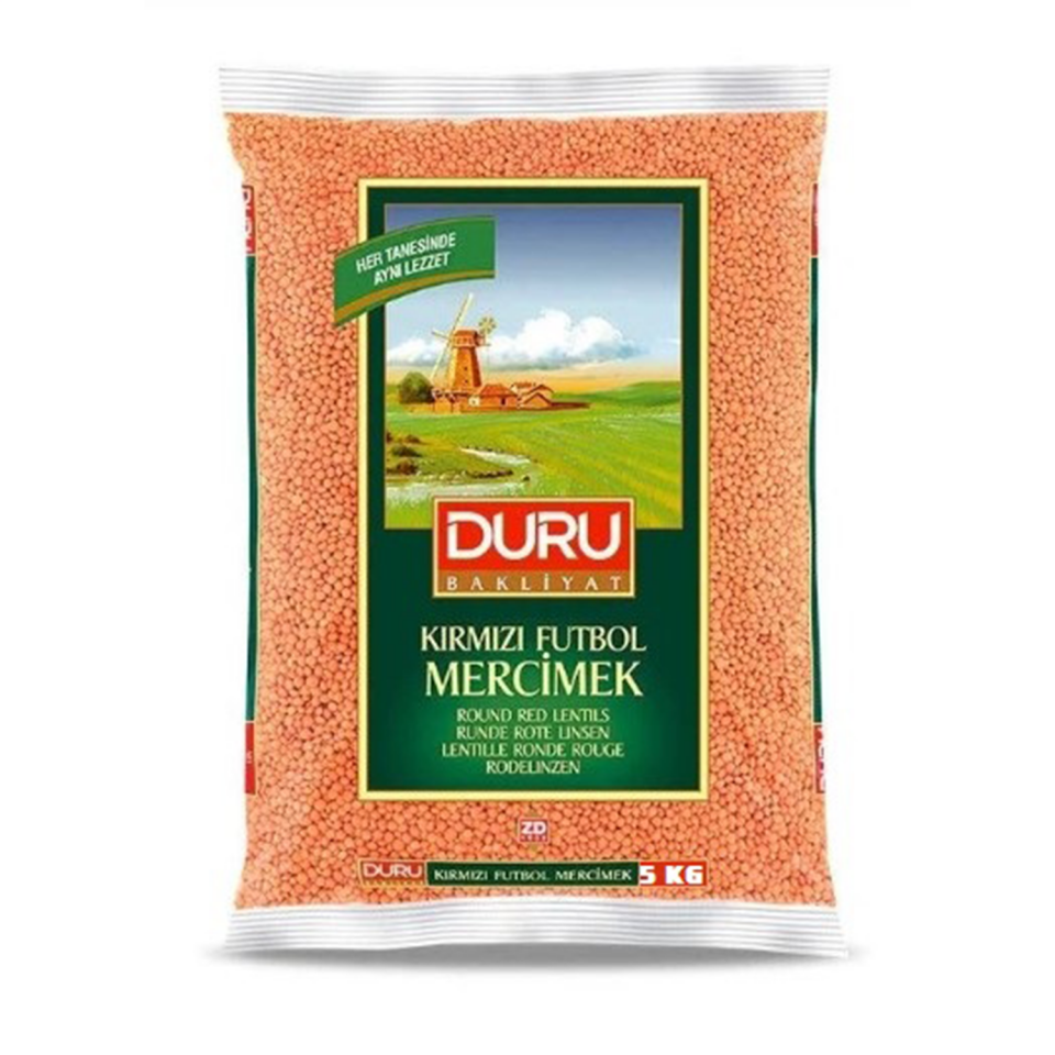 Duru 5000 GR Futbol Kırmızı Mercimek