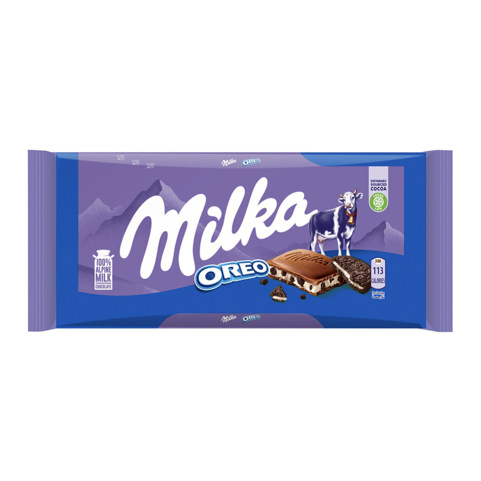 Milka Tablet 100 GR Oreo