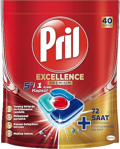 PRİL EXCELLENCE 5İ 1 ARADA 40 KAPSÜL