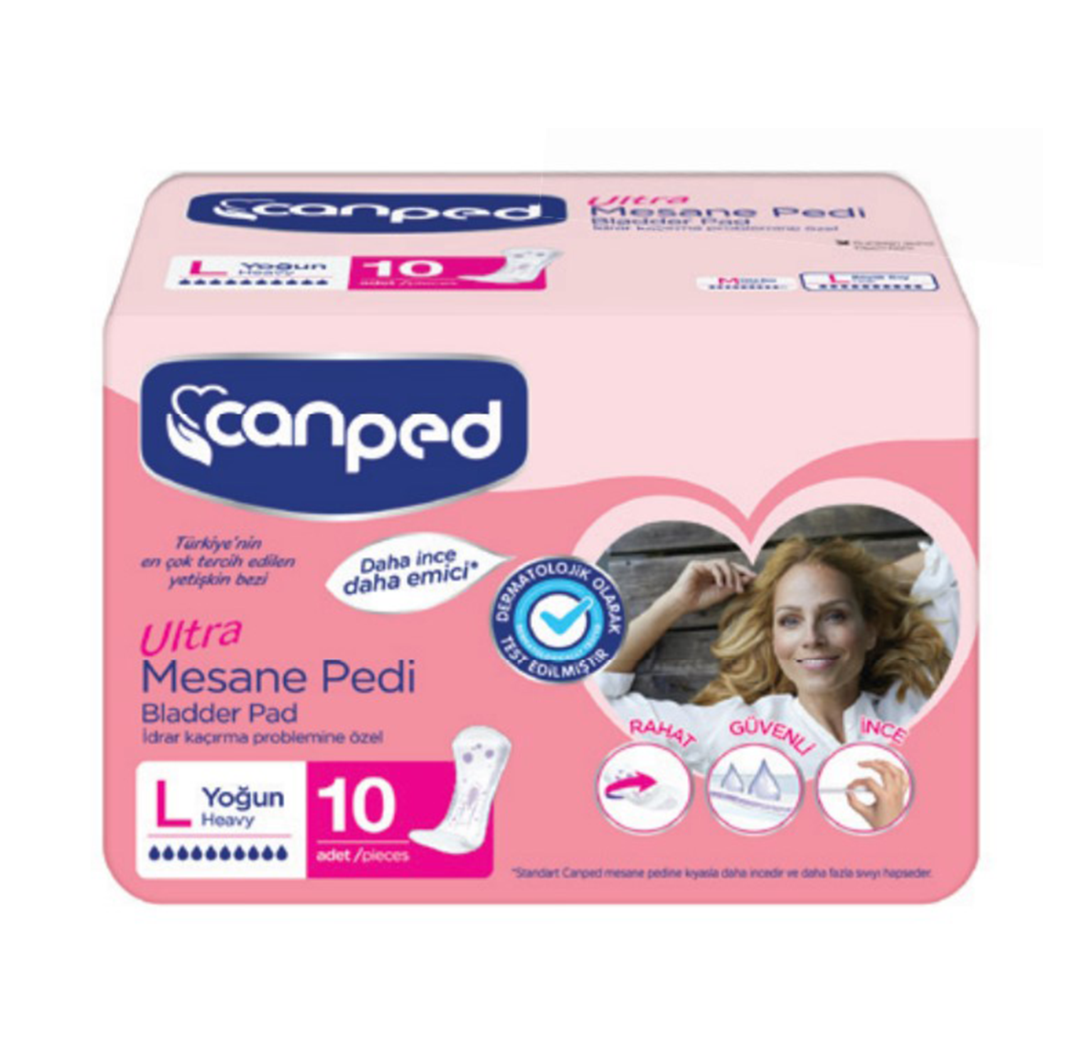 Canped Mesane Pedi Ultra Yoğun (L)10lu