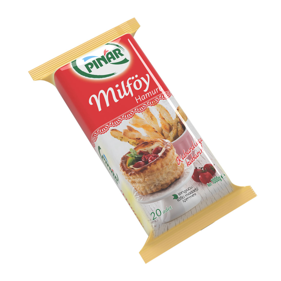 Pınar Milföy Hamuru 1000 GR