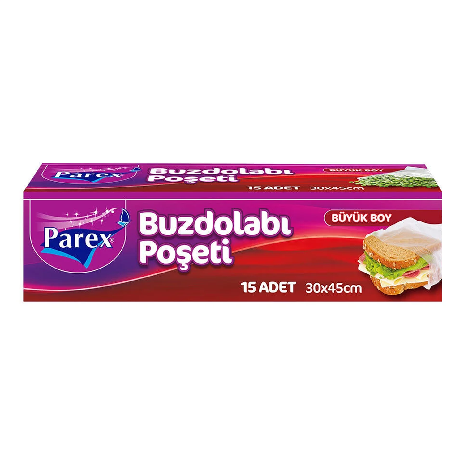 Parex Buzdolabı Poşeti Büyük (30x45)