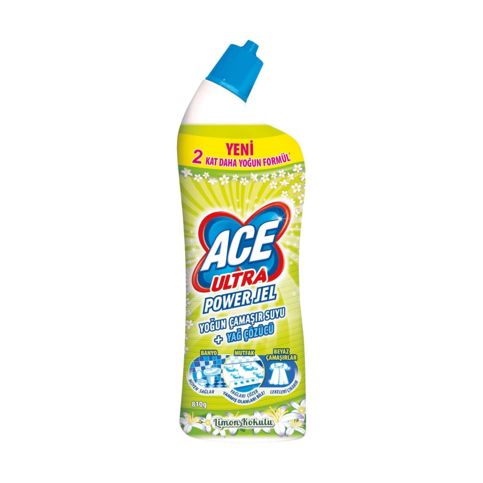 Ace Ultra Power Jel 810 ML Limon Bahçesi