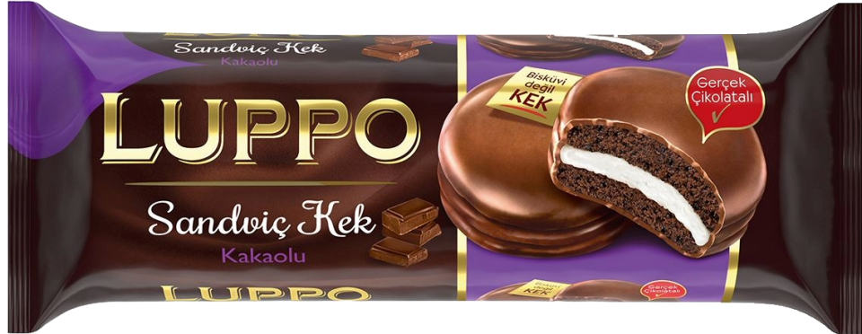 ŞÖLEN LUPPO MİNİ SANDVIC KAKAOLU KEK 55 GR