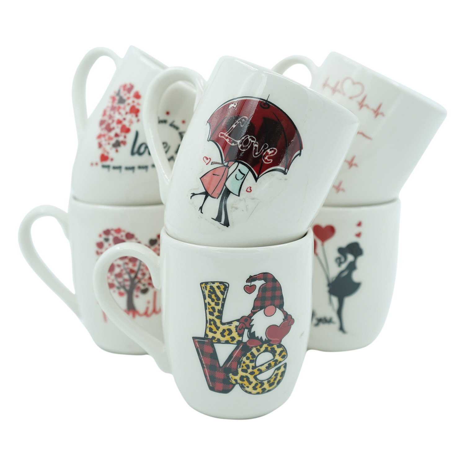 Çifçiler Kalp Love Kupa (Adet)