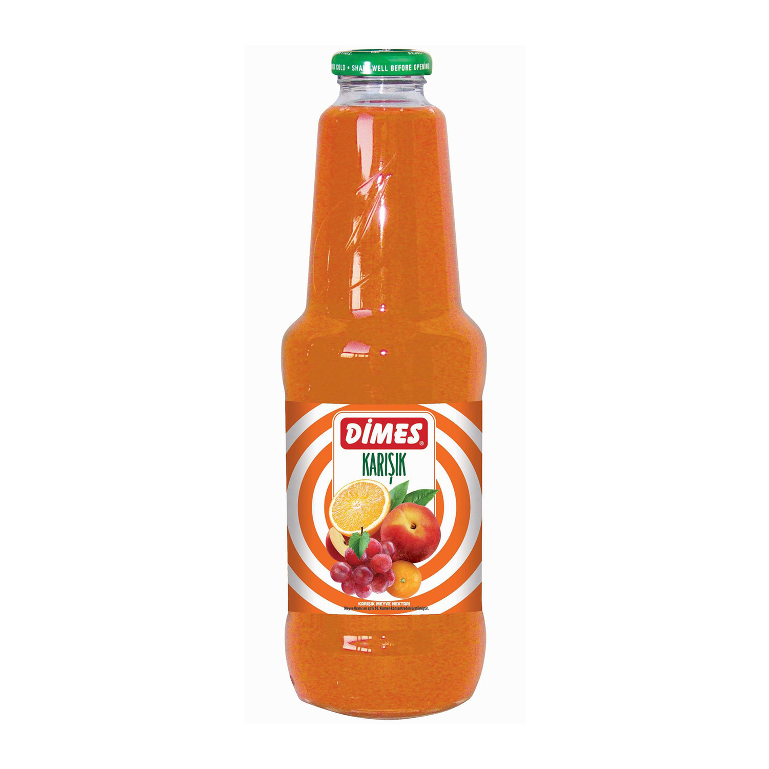 Dimes 1 LT Cam Karışık Meyve Suyu