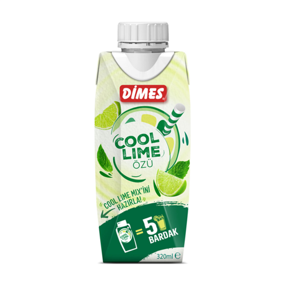 Dimes Cool Lime Özü 310 ML