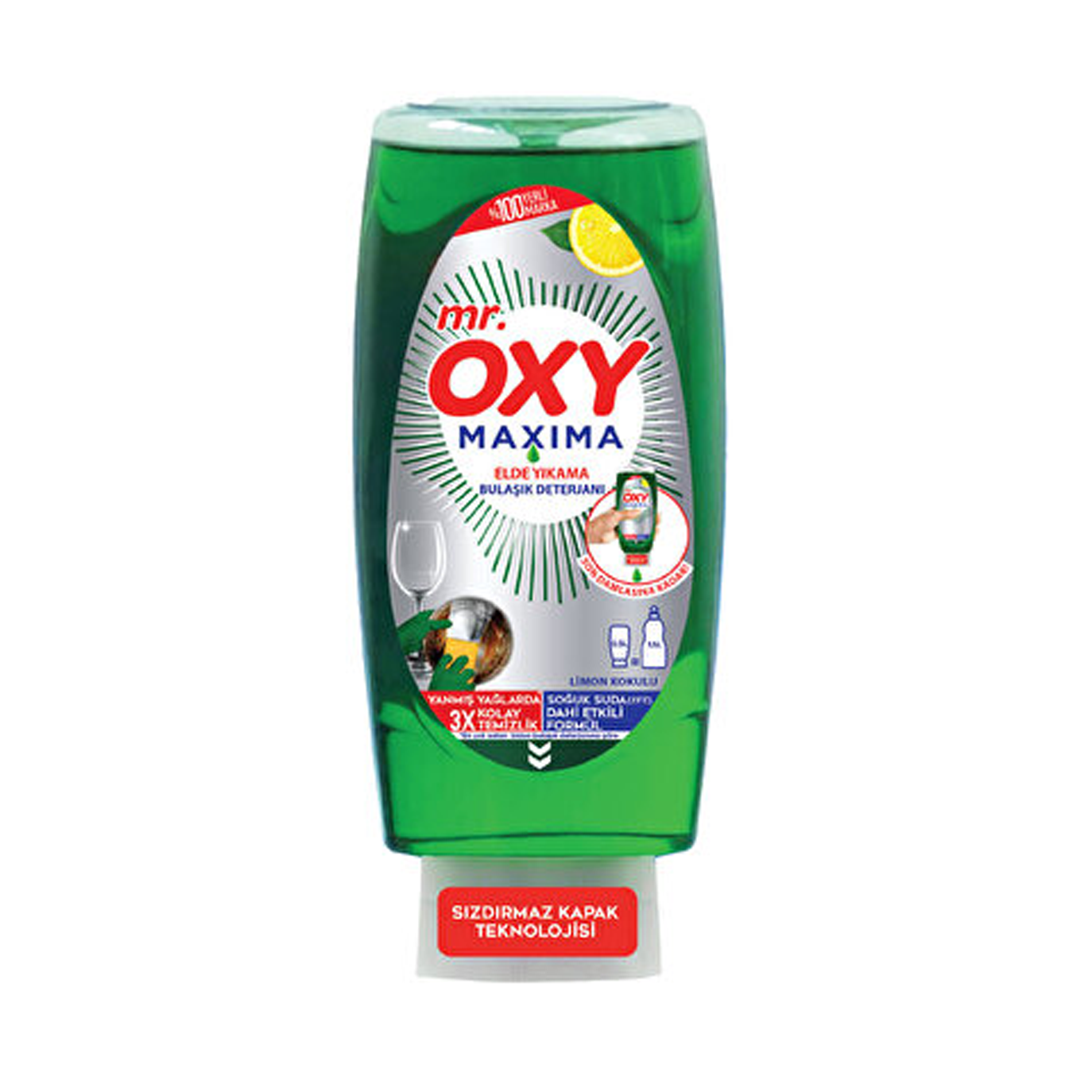Mr Oxy Maxima Bulaşık Deterjanı Limon 500 ML