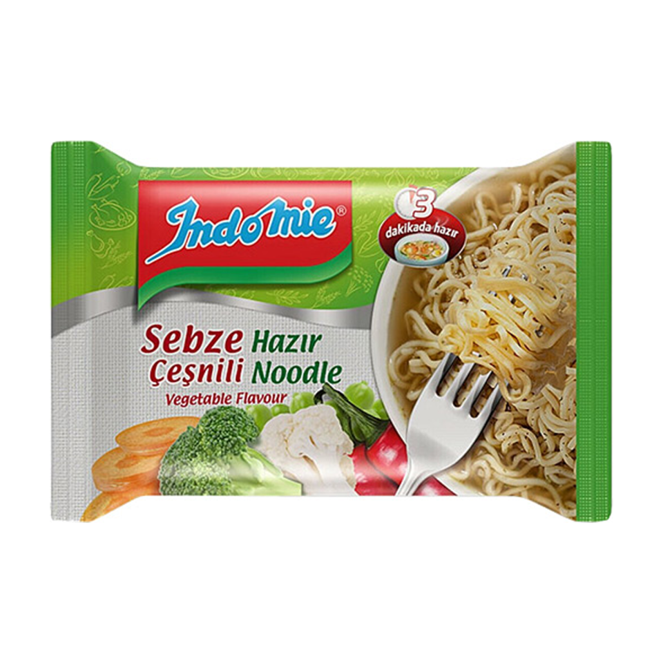 Indomie Sebze Çeşnili Hazır Noodle 73 GR