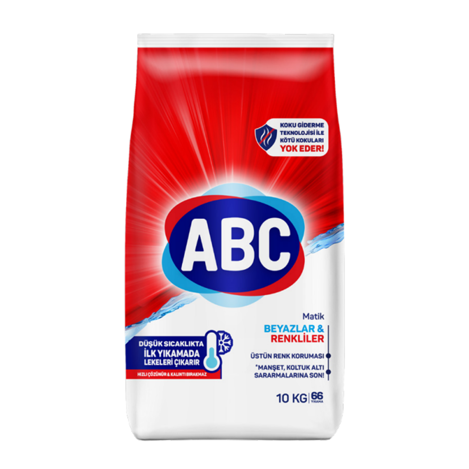 Abc Matik 10 KG Renkli Beyazlar