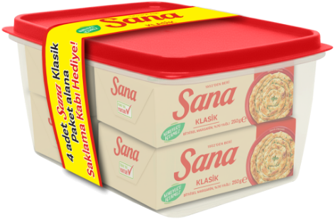SANA KLASIK PAKET 4LU+ SAKLAMA KABI HED.