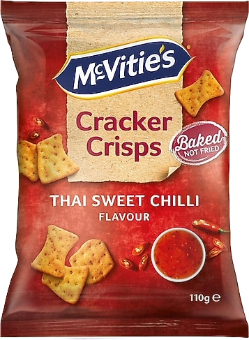 MCV CRACKER CRISPS SWEET CHILI 110 GR