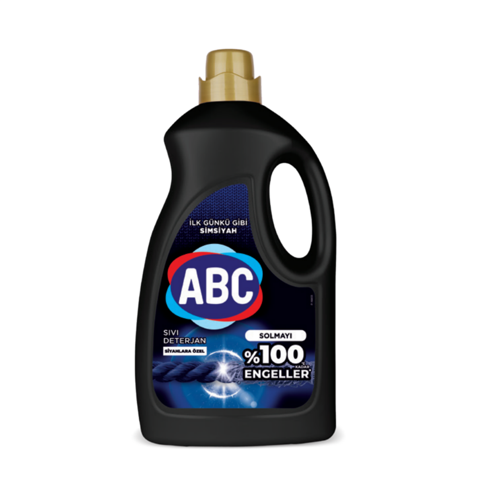 Abc 3 LT Sıvı Deterjan Siyahlar