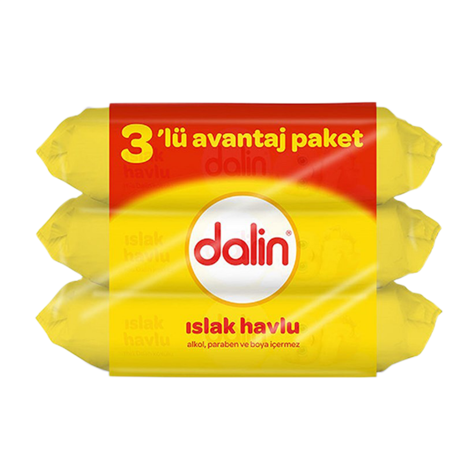 Dalin Islak Havlu 3Lü