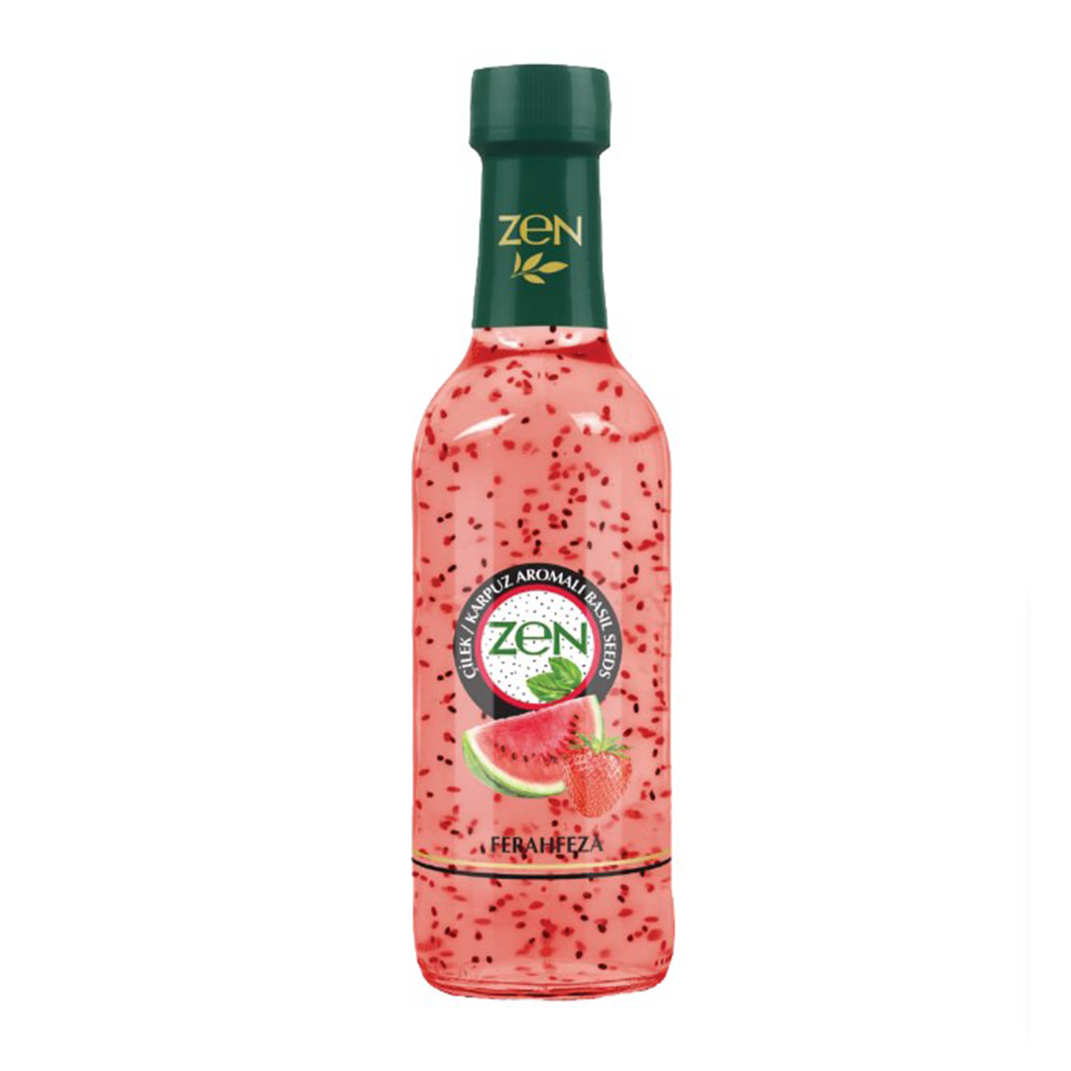 Zen Basil 300 ML Çilek Karpuz Cam