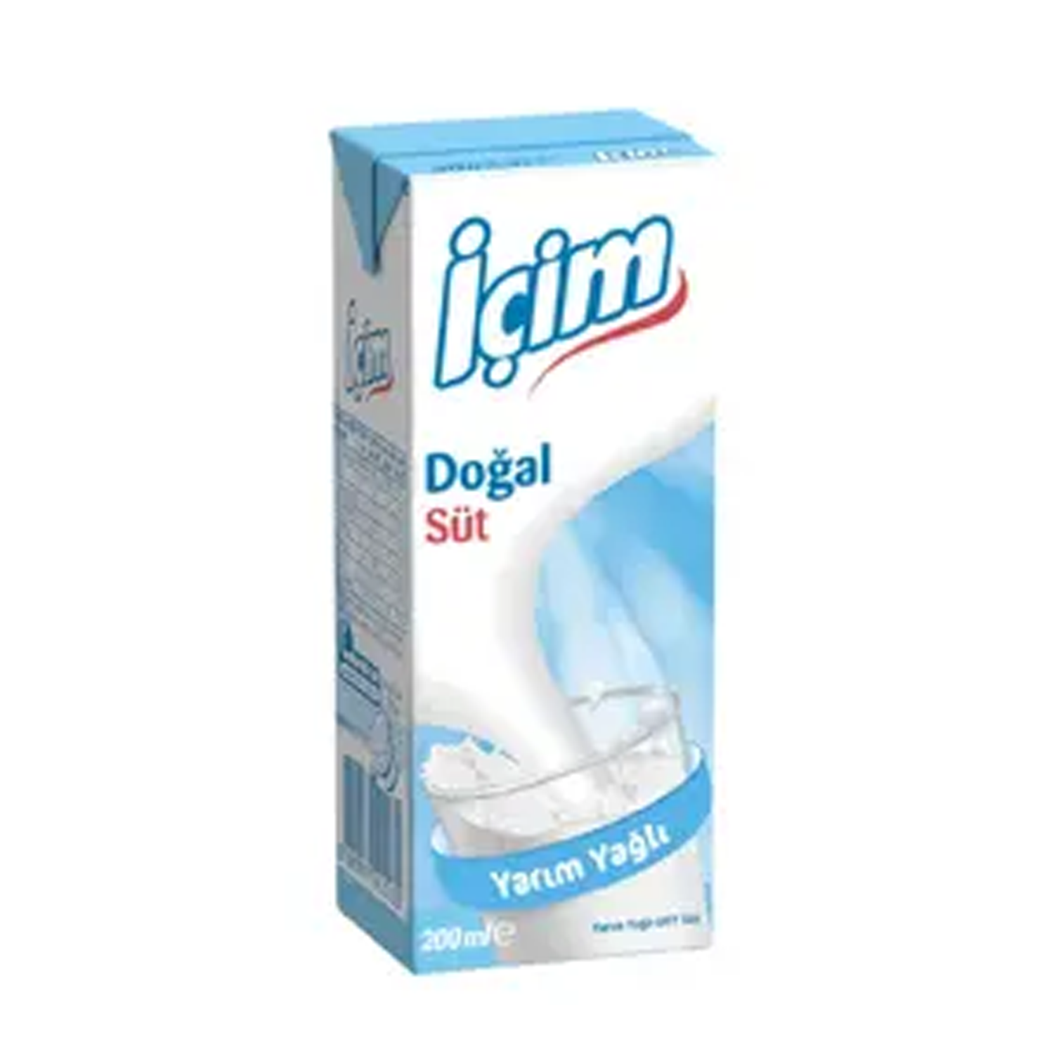 İçim Süt Yarım Yağlı 200 ML
