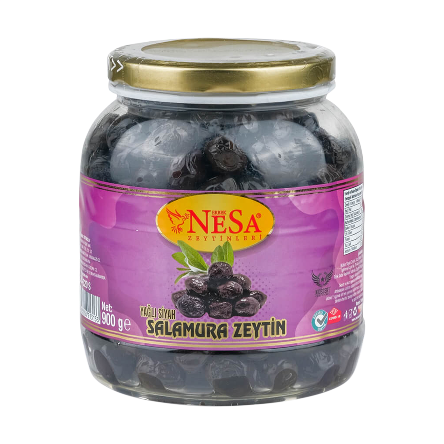 Nesa 900 GR Yağlı Sele Salamura Zeytin (291-320)