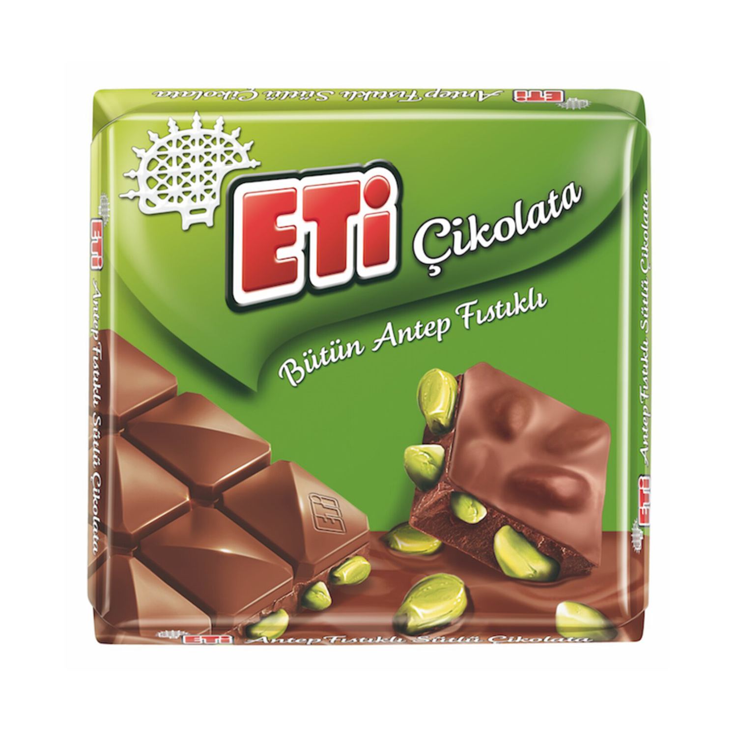 Eti Çikolata Antep Fıstıklı Kare 65 GR