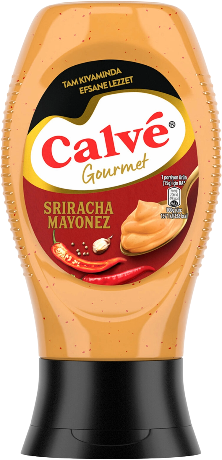 CALVE SRIRACHA ACI MAYONEZ 240 GR