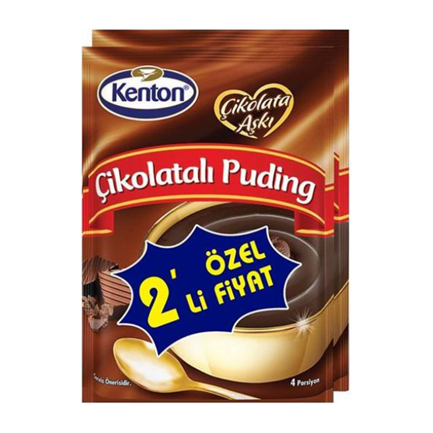 Kenton Puding Çikolatalı 2li 100 GR