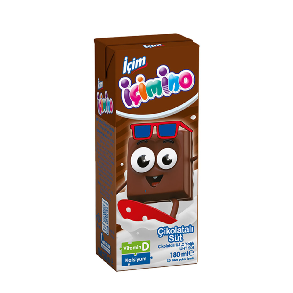 İçimino Süt 180 ML Çikolatalı