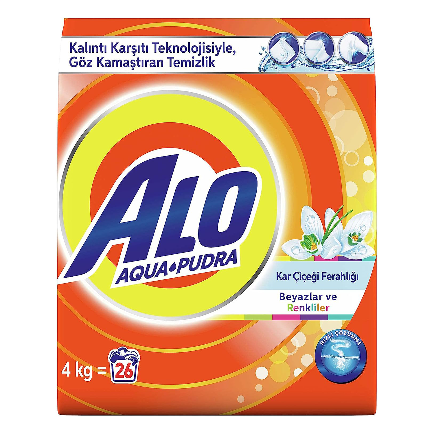 Alo Matik 4 KĞ Beyaz Ve Renkliler