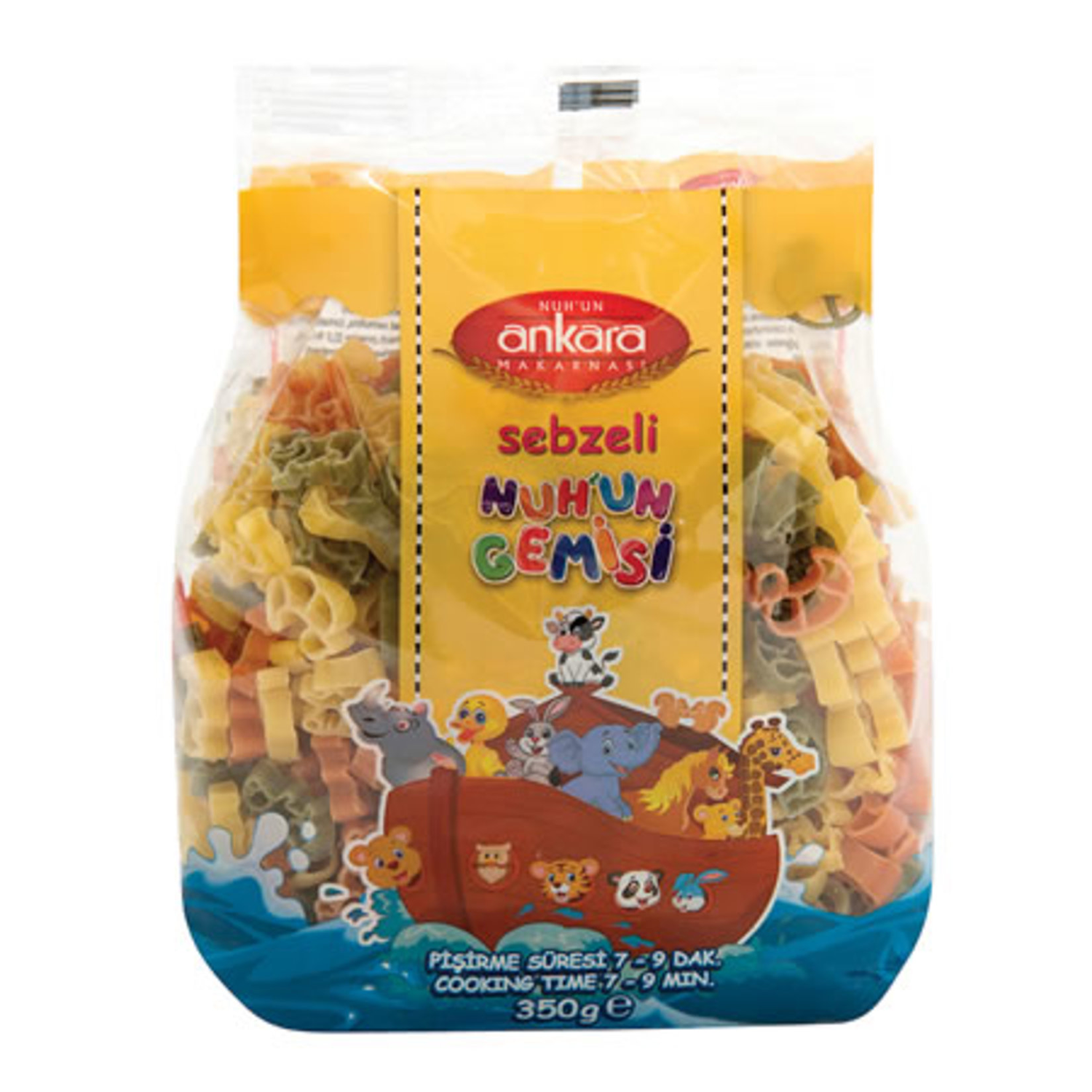 Ankara 350 GR Sebzeli Makarna