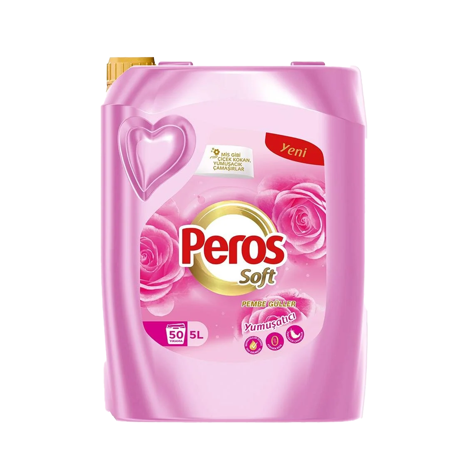 Peros 5 LT Yumuşatıcı Pembe Güller
