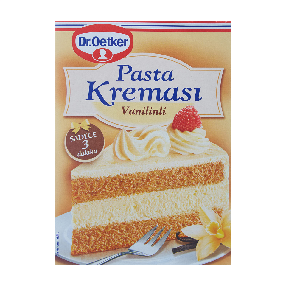 Dr. Oetker Vanilinli Pasta Kreması 136 GR