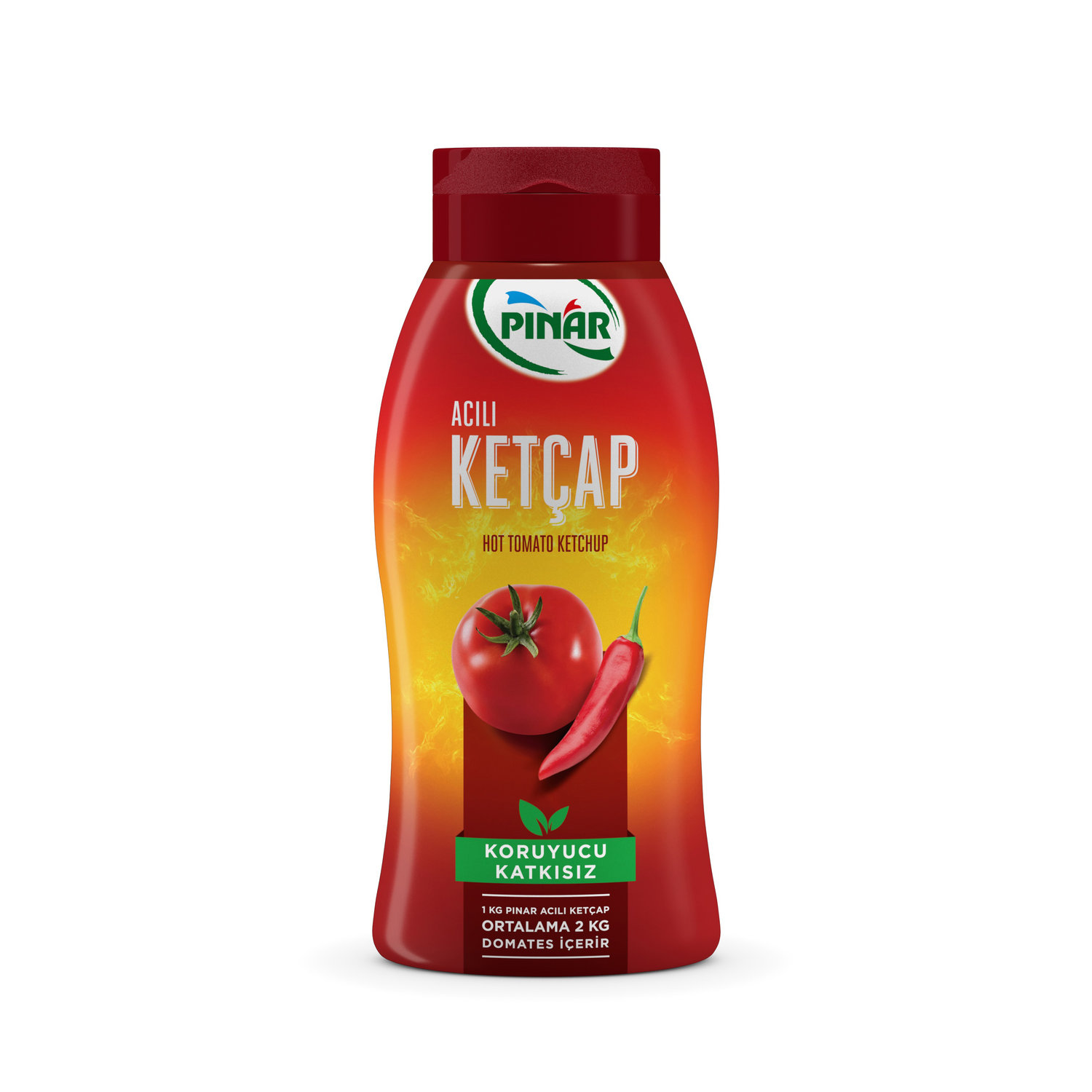 Pınar Ketçap Çeşni Acılı 420 GR