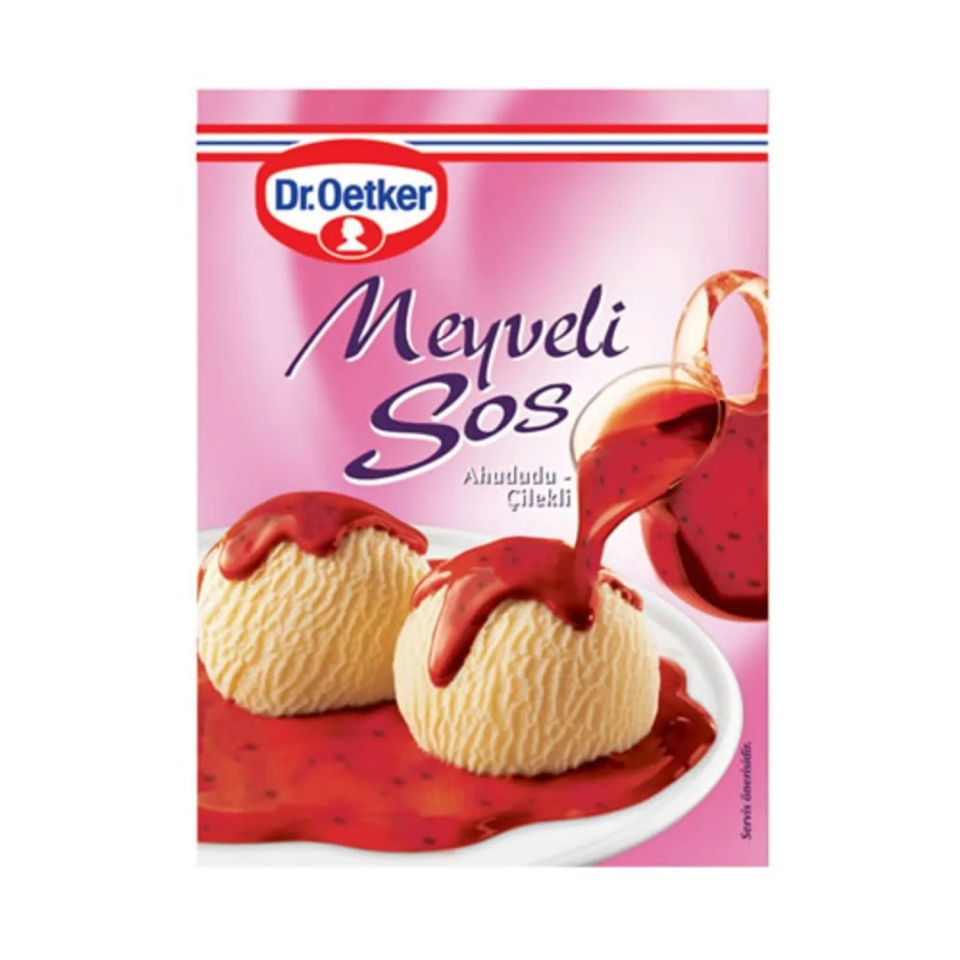 Dr. Oetker Tatlı Sos Meyveli  77 GR