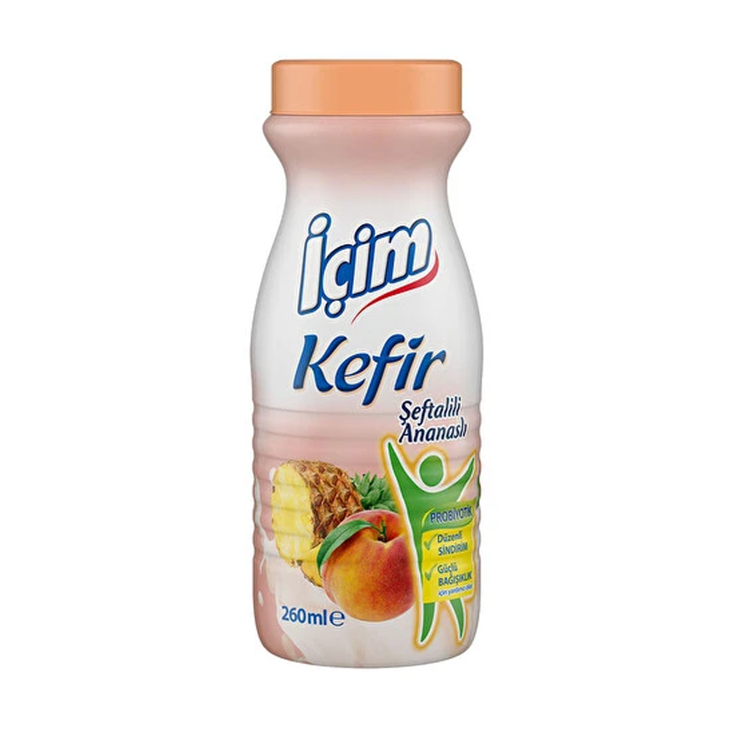 İçim Kefir Şeftali&Ananas 250 ML