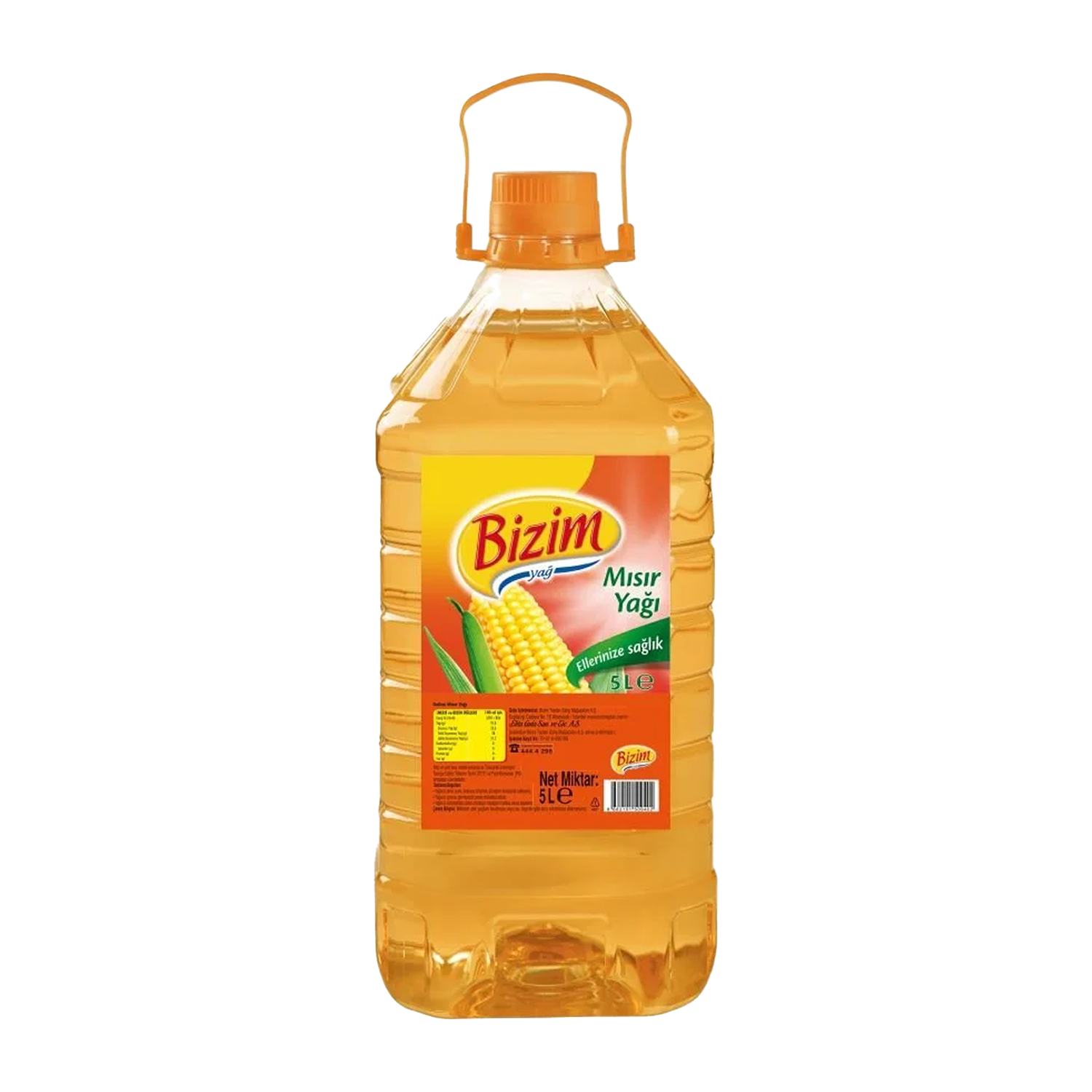 Bizim Mısır Yağı 5 LT Pet