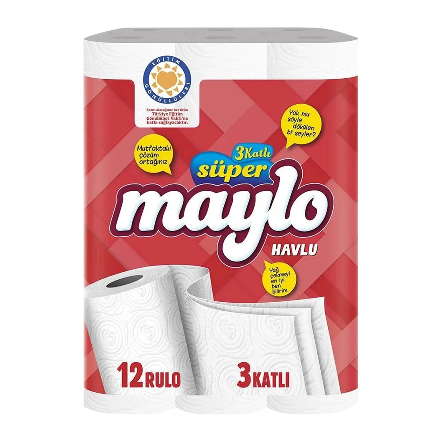 Süper Maylo Kağıt Havlu 12li