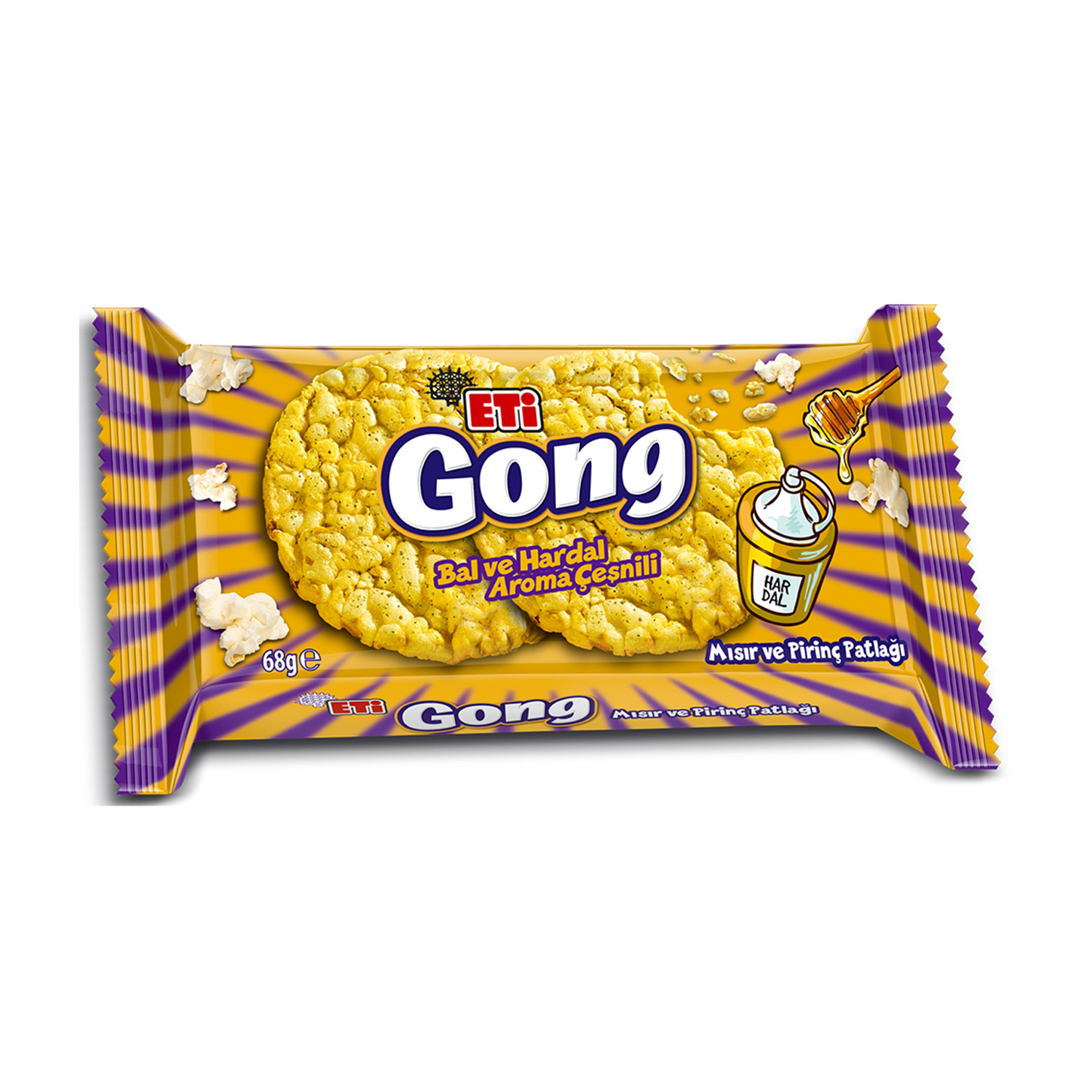 Eti Gong Ballı Hardallı 68 GR
