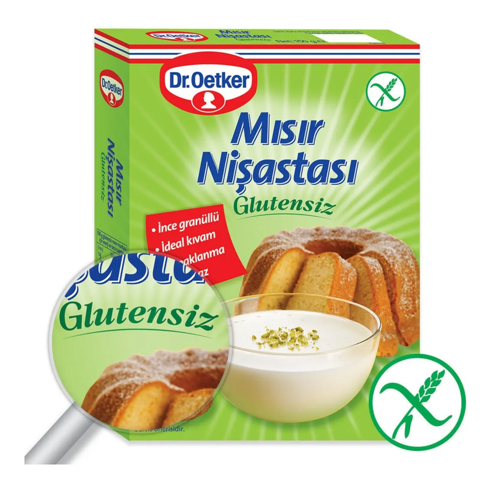 Dr. Oetker Gulutensiz Mısır Nişastası 150 GR
