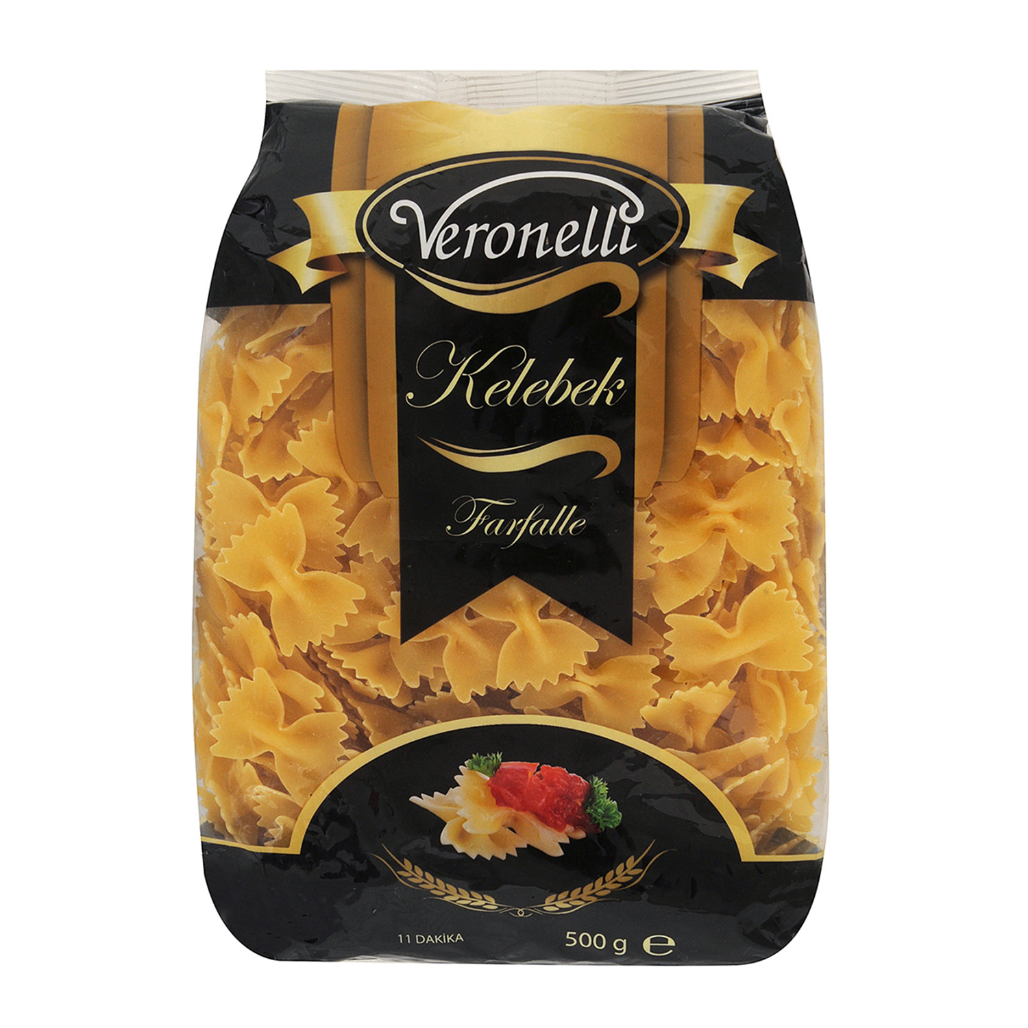 Veronelli 500 GR Lüx Kelebek Makarna