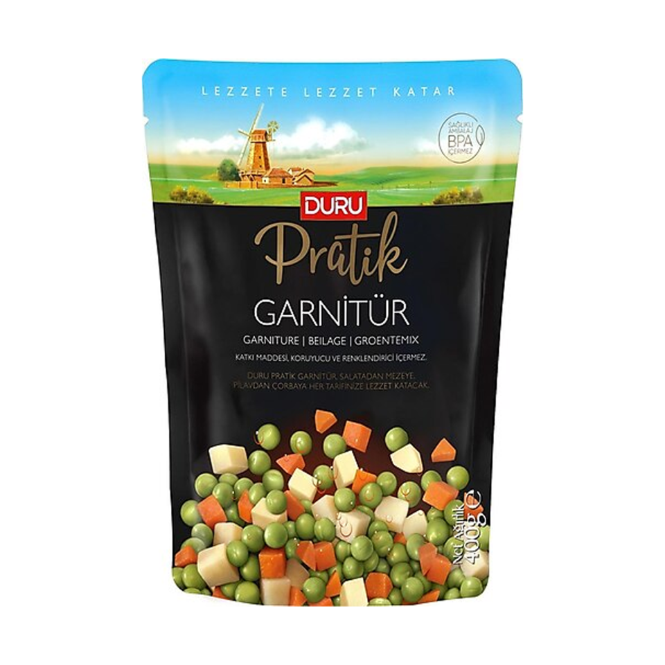 Duru Pratik Haşlanmış Garnitür 400 Gr
