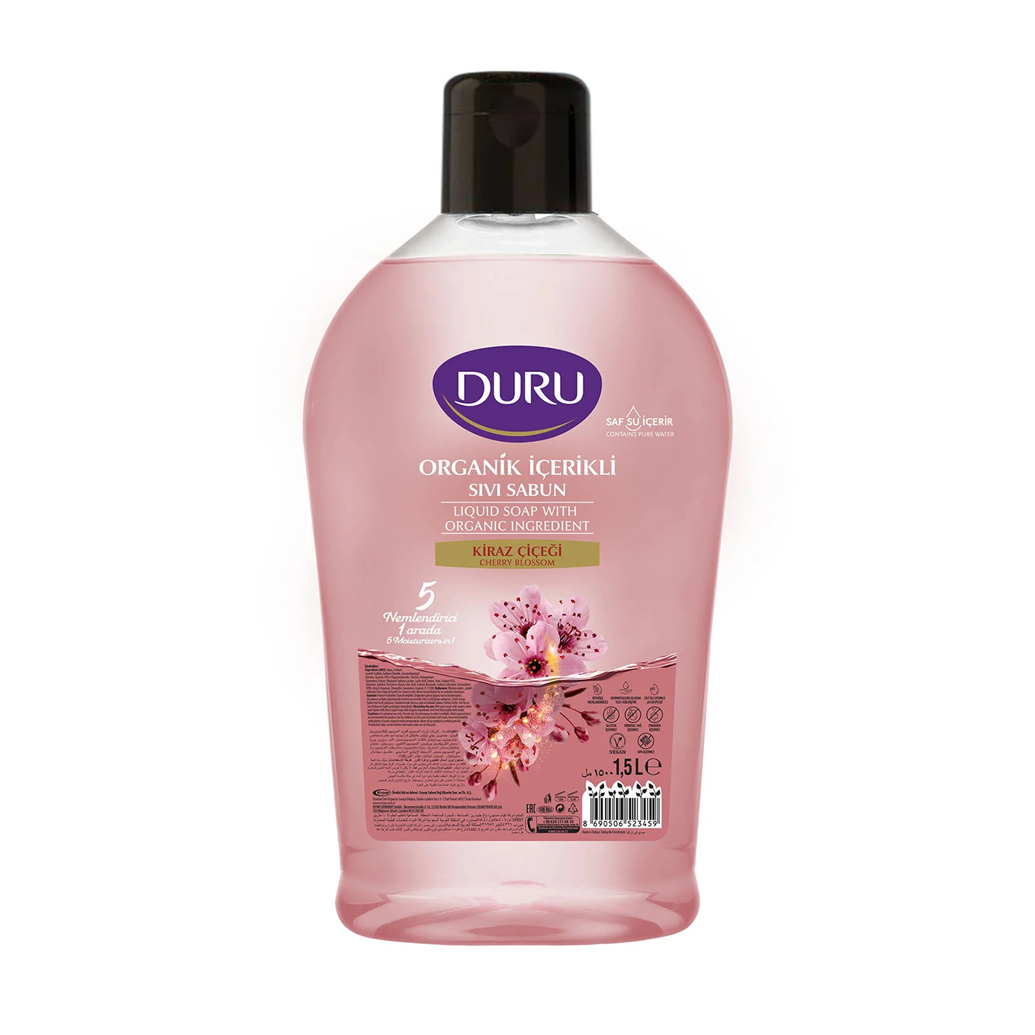 Duru Sıvı Sabun 1,5 LT Kiraz Çiçeği