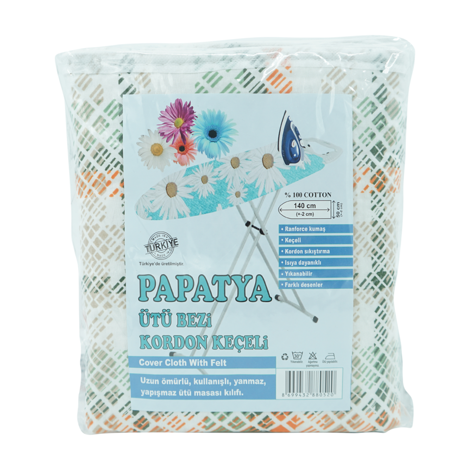 İrşat Kalın Lastikli Keçeli Ütü Masası Örtü
