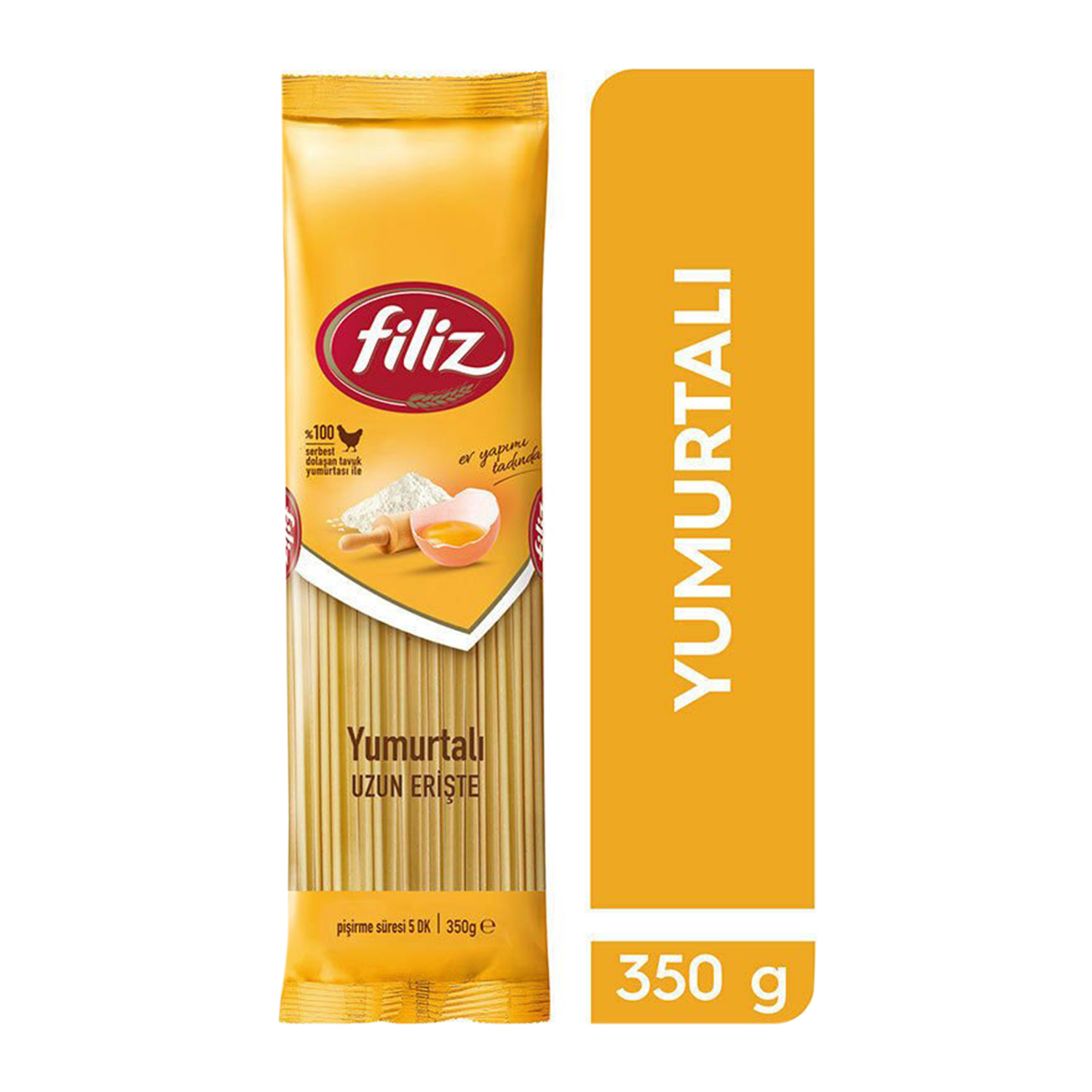 Filiz 350 GR Yumurtalı Uzun Erişte