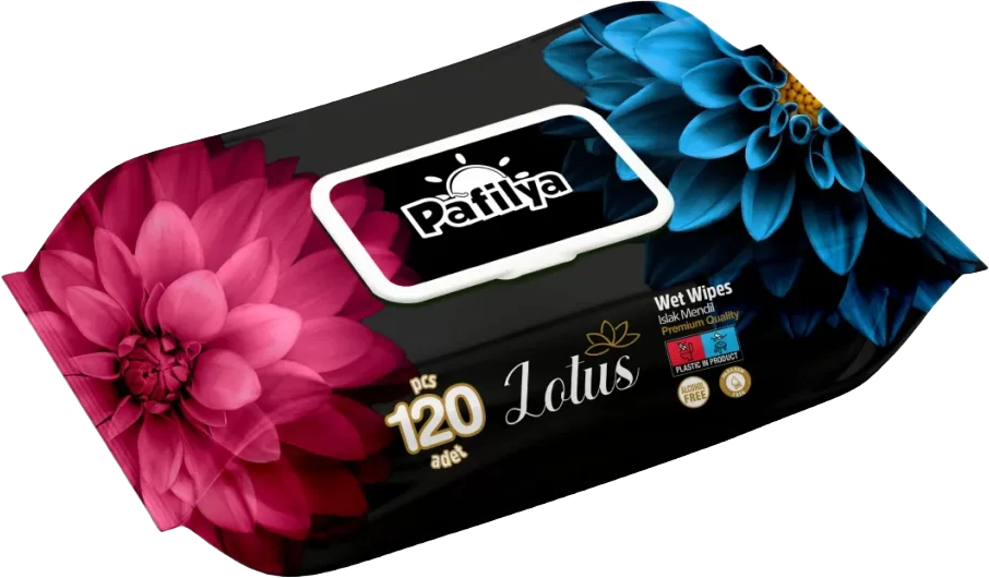 PAFİLYA 120 LI ISLAK HAVLU ORKİDE