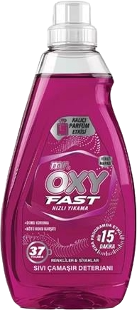 Mr.Oxy 1480 Ml Fast Sıvı Det.Renkliler&Siyahlar