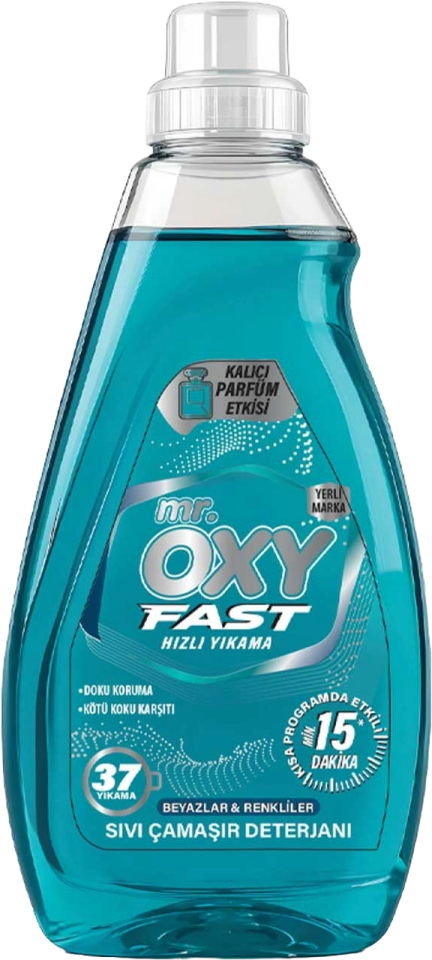 Mr.Oxy 1480 Ml Fast Sıvı Det. Beyaz&Renkliler