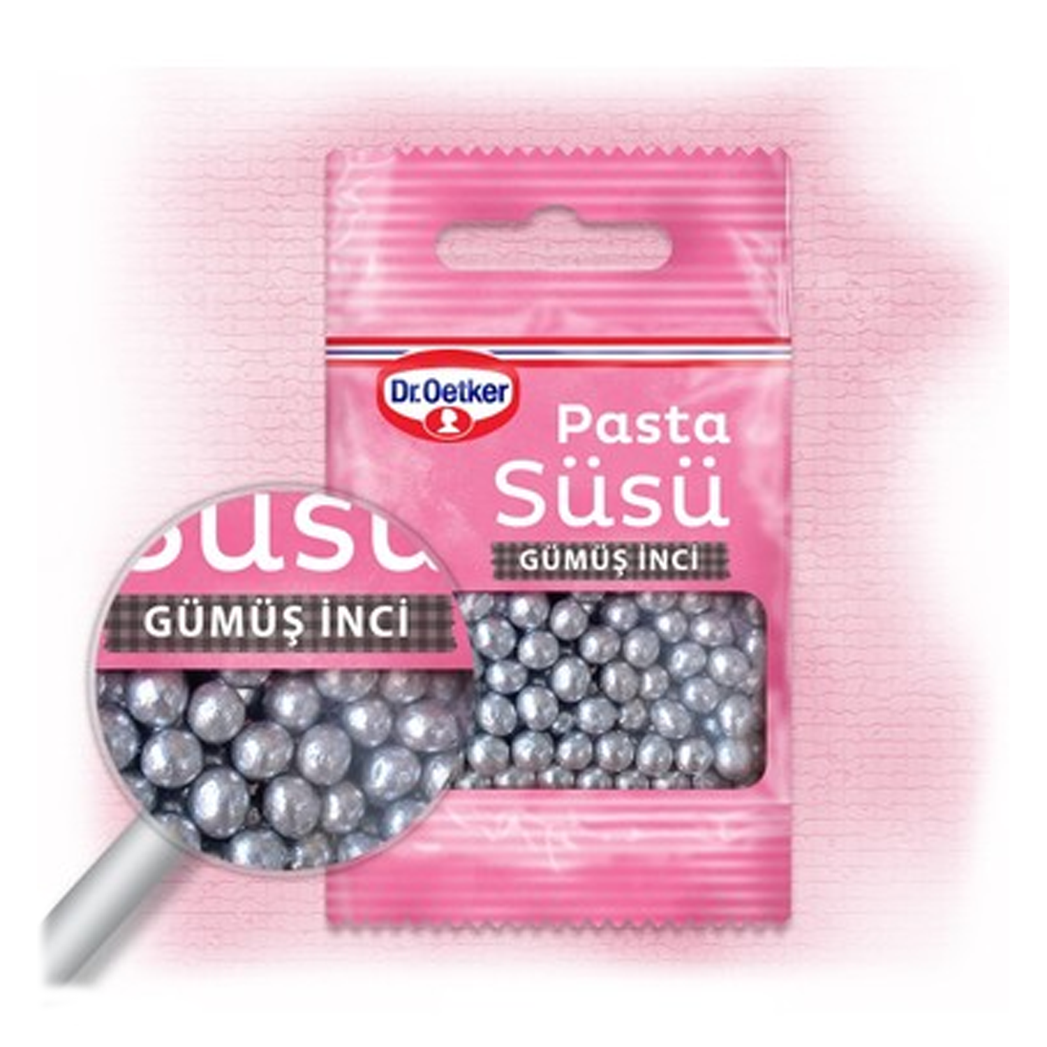 Dr. Oetker Dekor Gümüş İnciler 10 GR