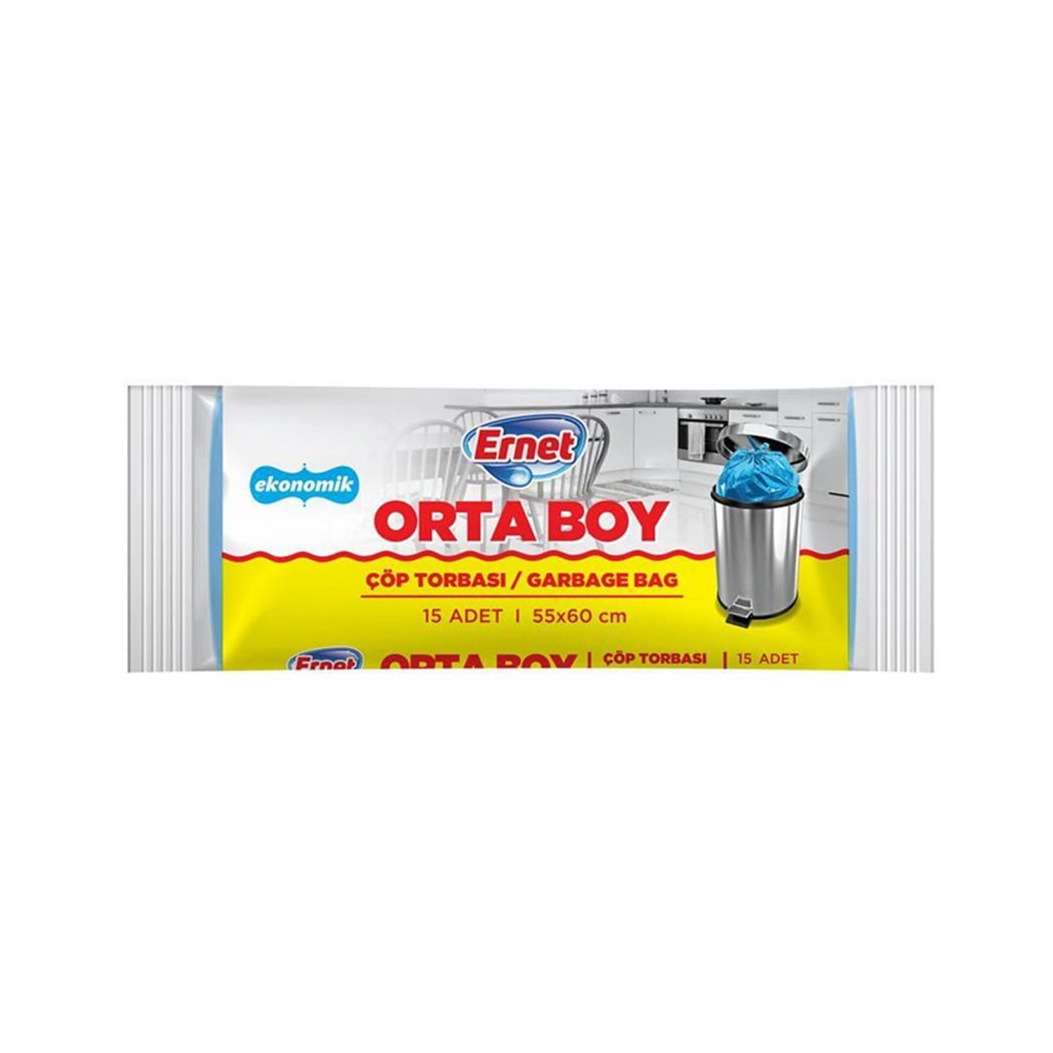 Ernet Çöp Torbası Orta Boy 15li